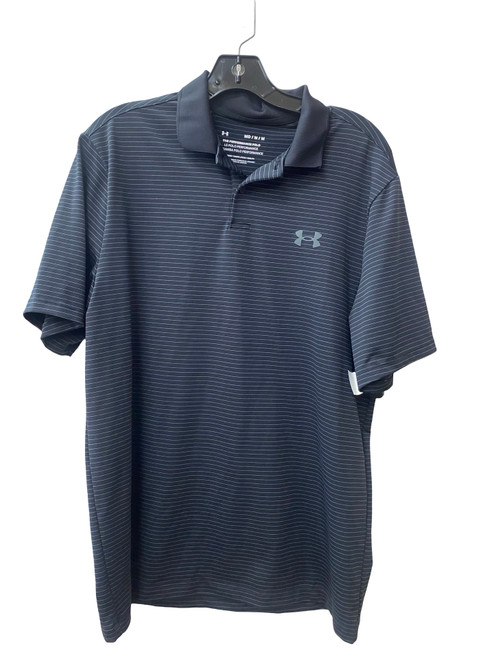 Vist Large View of Product Image Which is Used Under Armour Mens Short Sleeve Top M/15-15.5