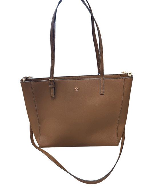 Vist Large View of Product Image Which is Used Tory Burch Large Leather Handbag
