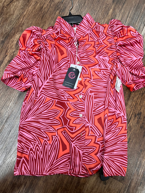 Vist Large View of Product Image Which is Used Adrienne Short Sleeve Top S-4/6