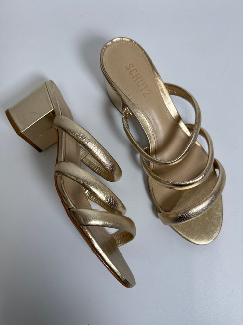 Vist Large View of Product Image Which is Used Schutz Dress Sandals 10