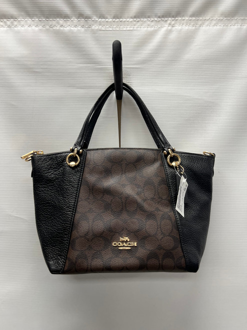 Vist Large View of Product Image Which is Used Coach Large Leather Handbag