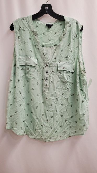 Vist Large View of Product Image Which is Used Torrid Sleeveless Top 3X-22