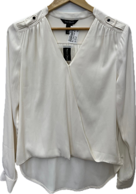 Vist Large View of Product Image Which is Used White House Black Market Long Sleeve Top M-8/10