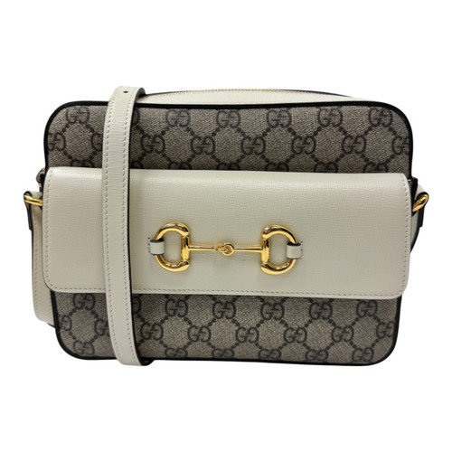Vist Large View of Product Image Which is Used Gucci Horsebitt 1955 GG supreme