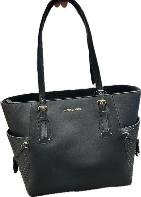 Vist Large View of Product Image Which is Used Michael Michael Kors Large Leather Handbag