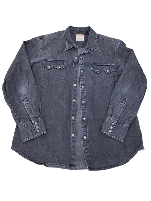 Vist Large View of Product Image Which is Used Levi's Denim Jacket XL-16