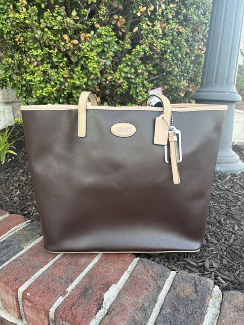 Vist Large View of Product Image Which is Used Coach Park Metro Handbag