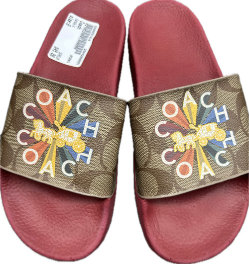 Vist Large View of Product Image Which is Used Coach Sandals 6
