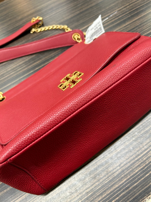 Vist Large View of Product Image Which is Used Tory Burch Large Leather Handbag