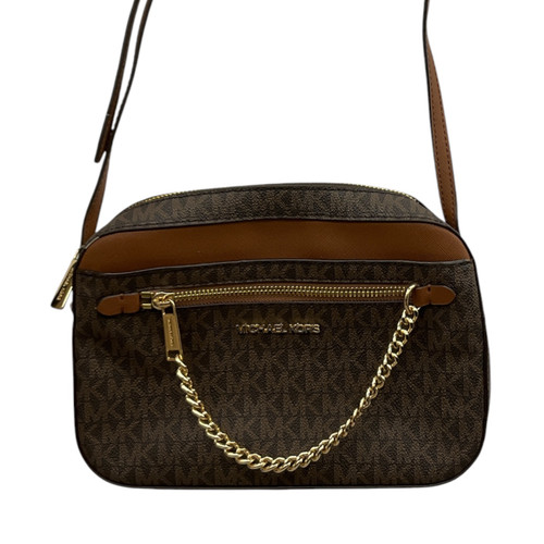 Vist Large View of Product Image Which is Used Michael Kors Small Leather Handbag
