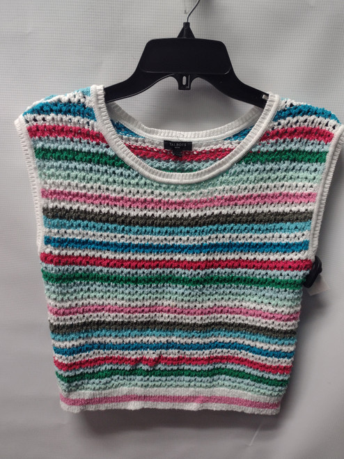 Vist Large View of Product Image Which is Used Talbots Short Sleeve Sweater S-4/6