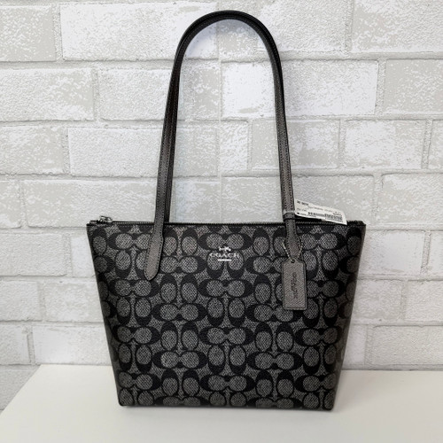 Vist Large View of Product Image Which is Used Coach Large Leather Handbag