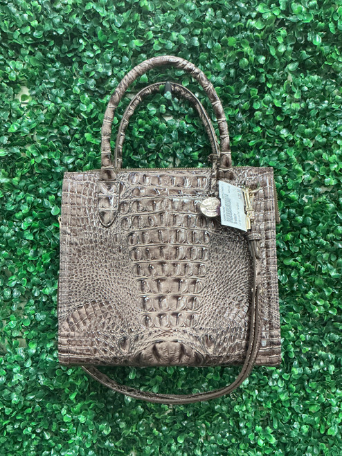 Vist Large View of Product Image Which is Used Brahmin Large Leather Handbag