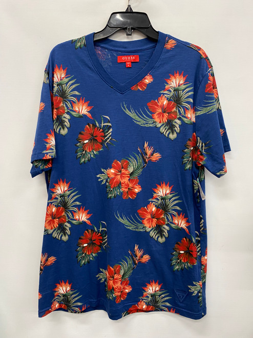 Vist Large View of Product Image Which is Used Guess Mens Short Sleeve Top XL/17-17.5