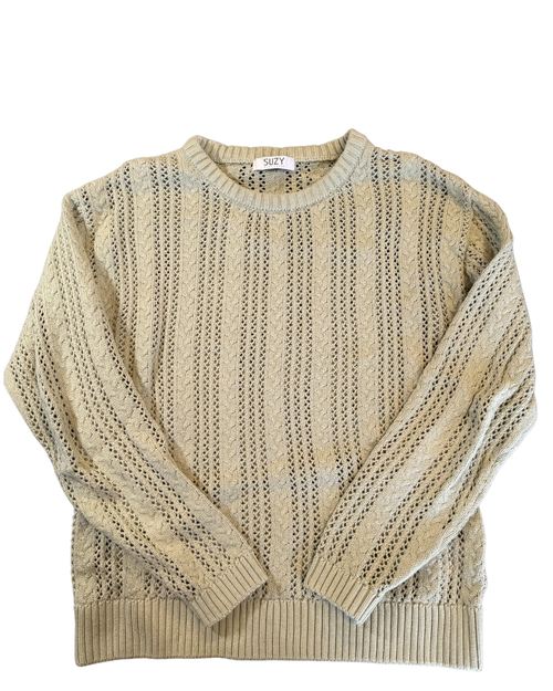 Vist Large View of Product Image Which is Gently used Suzy Shier sweater S-4/6