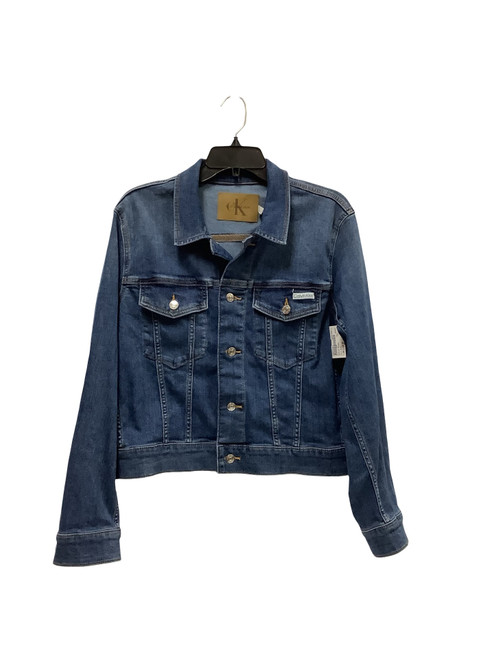 Vist Large View of Product Image Which is Used Calvin Klein Denim Jacket L-12/14