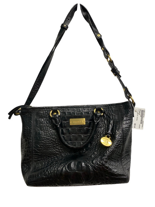 Vist Large View of Product Image Which is Used Brahmin Large Leather Handbag