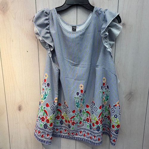 Vist Large View of Product Image Which is Used Unbranded Sleeveless Top 4X-24