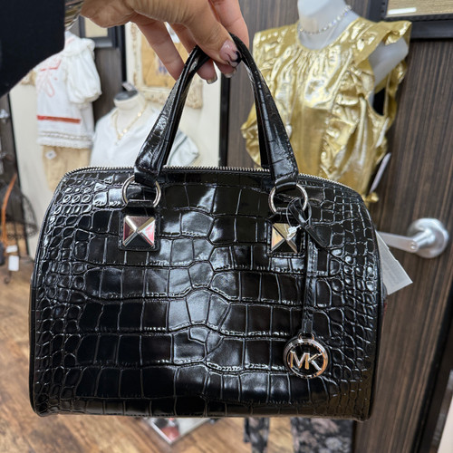 Vist Large View of Product Image Which is Used Michael Kors Large Leather Handbag