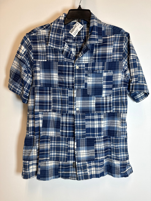 Vist Large View of Product Image Which is Used Todd Snyder Mens Short Sleeve Top M/15-15.5