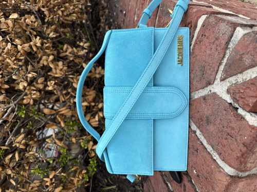 Vist Large View of Product Image Which is Used Jacquemus Suede Handbag