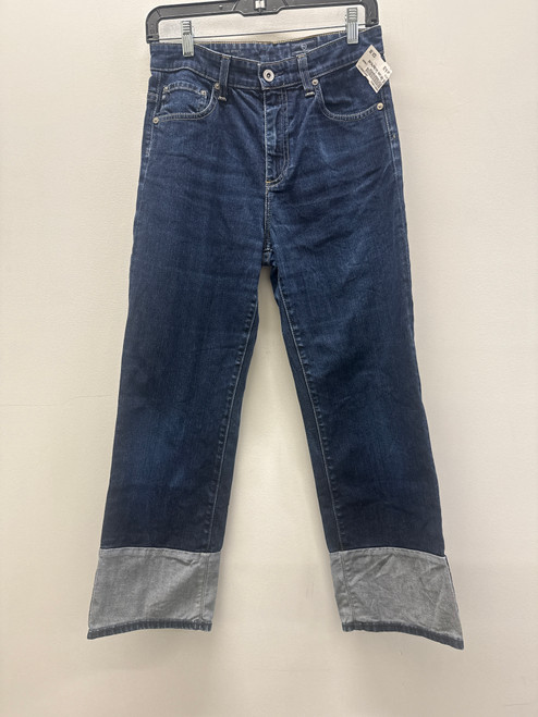Vist Large View of Product Image Which is Used Dark Blue AG Adriano Goldschmied Denim 6-28