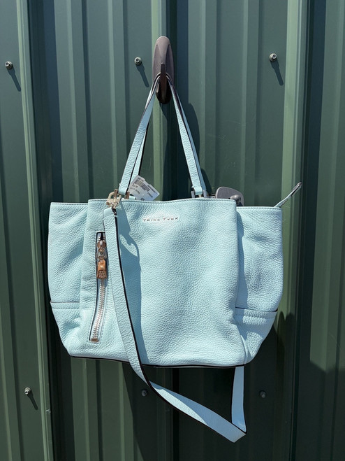 Vist Large View of Product Image Which is Used Trina Turk Large Leather Handbag