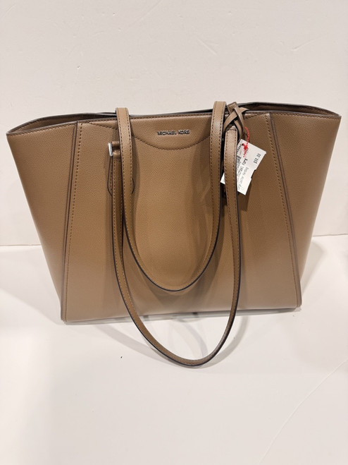 Vist Large View of Product Image Which is Used Michael Michael Kors Large Leather Handbag