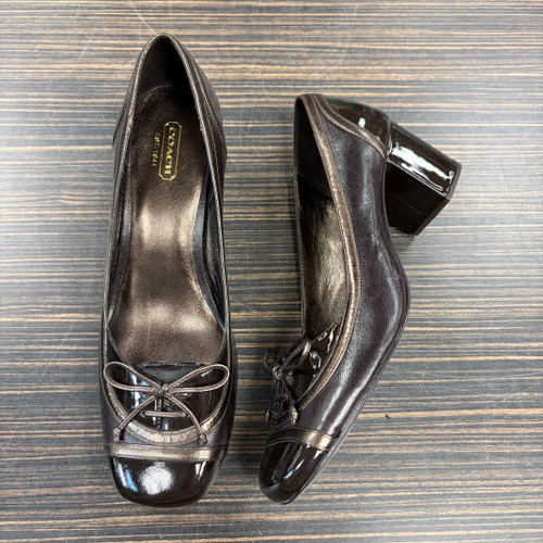 Vist Large View of Product Image Which is Used Coach Low Heels 9.5