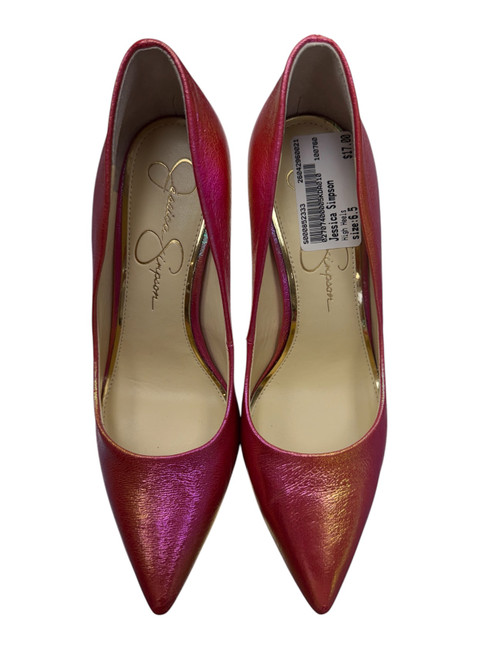 Vist Large View of Product Image Which is Used Jessica Simpson High Heels 6.5