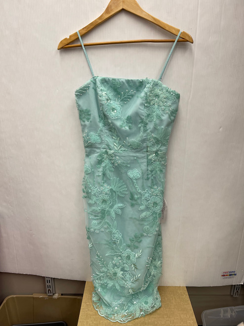 Vist Large View of Product Image Which is Used Dress The Population Short Dress F S-4/6