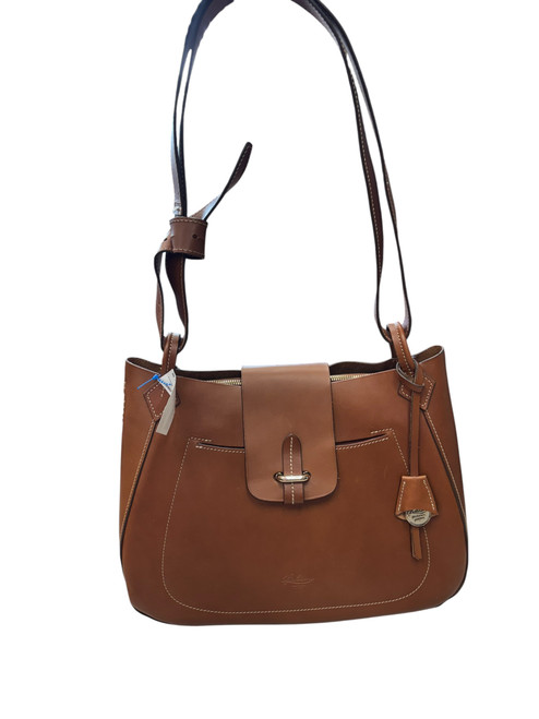 Vist Large View of Product Image Which is Used Boldrini Large Leather Handbag