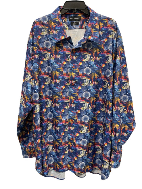Vist Large View of Product Image Which is Used Unbranded Mens Long Sleeve Top 3X/19-19.5