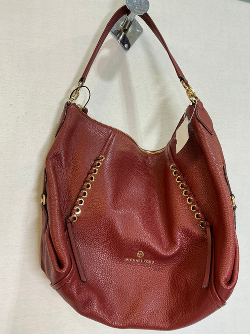 Vist Large View of Product Image Which is Used Michael Michael Kors Large Leather Handbag