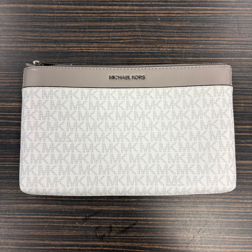 Vist Large View of Product Image Which is Used Michael Michael Kors Leather Pouch