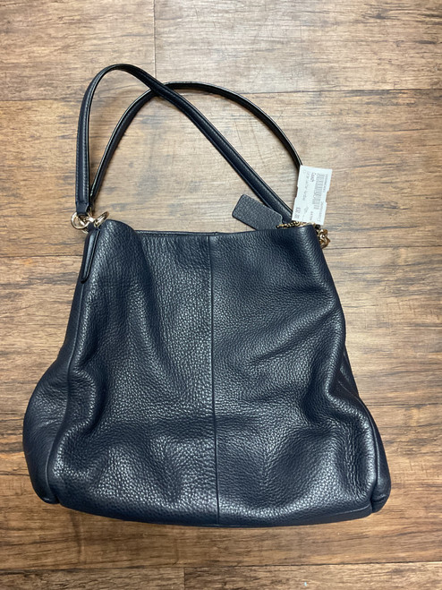 Vist Large View of Product Image Which is Used Coach Large Leather Handbag