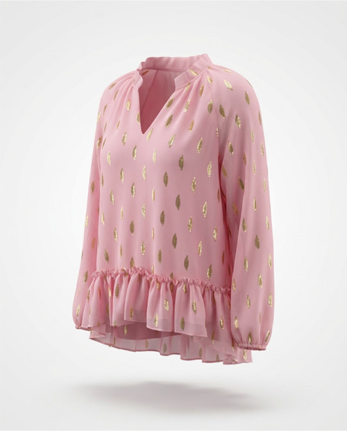 Vist Large View of Product Image Which is Used Lilly Pulitzer Long Sleeve Top XXS