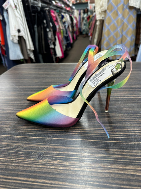Vist Large View of Product Image Which is Used Jessica Simpson High Heels 7.5