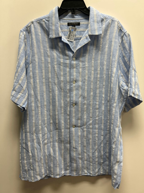 Vist Large View of Product Image Which is Used Banana Republic Mens Short Sleeve Top L/16-16.5