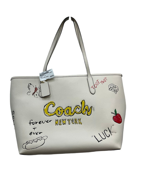 Vist Large View of Product Image Which is Used Coach Xlarge Leather Handbag