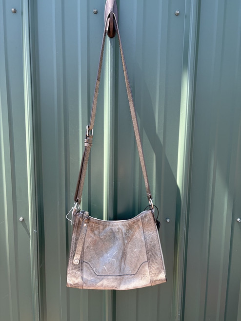 Vist Large View of Product Image Which is Used Frye Large Leather Handbag