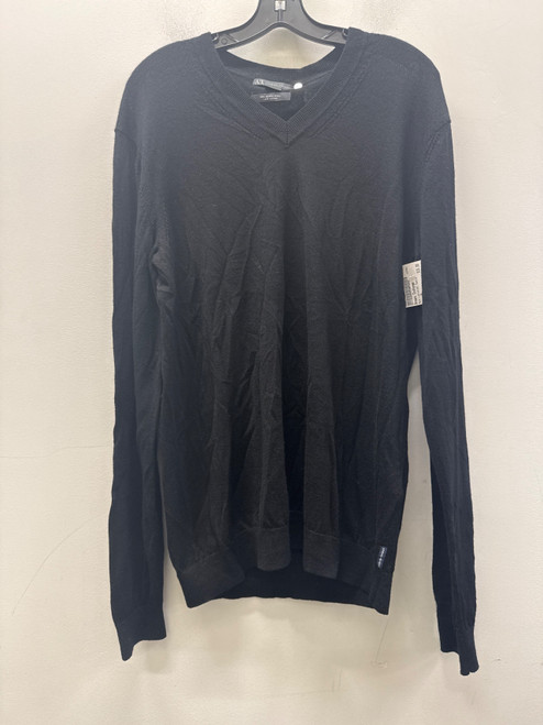 Vist Large View of Product Image Which is Used Black Armani Exchange Mens Lightweight Sweater XL