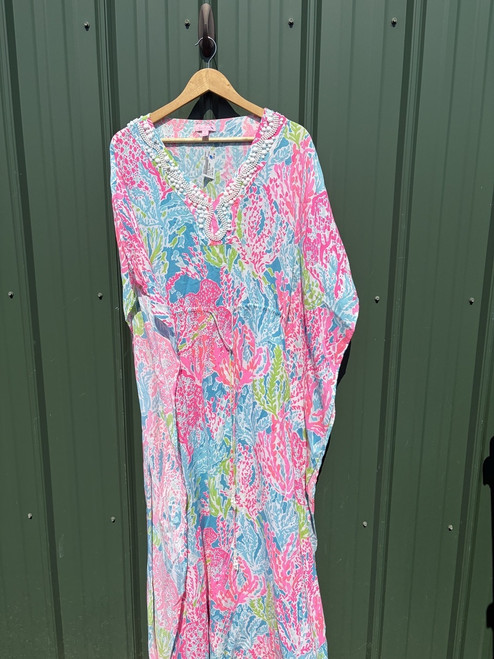 Vist Large View of Product Image Which is Used Lilly Pulitzer Long Dress F S-4/6
