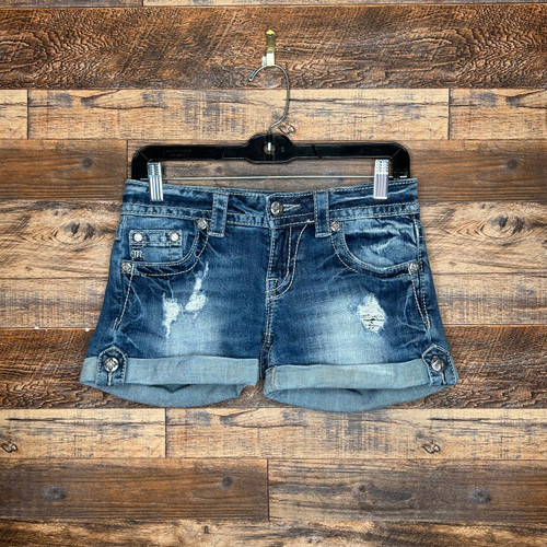 Vist Large View of Product Image Which is Used Miss Me Shorts 2-26