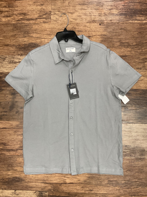 Vist Large View of Product Image Which is Used Rockport Mens Short Sleeve Top M/15-15.5