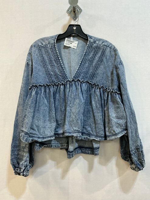 Vist Large View of Product Image Which is Used Free People Long Sleeve Top S-4/6