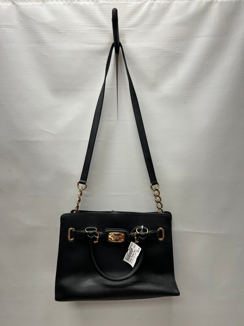 Vist Large View of Product Image Which is Used Michael Michael Kors Large Leather Handbag