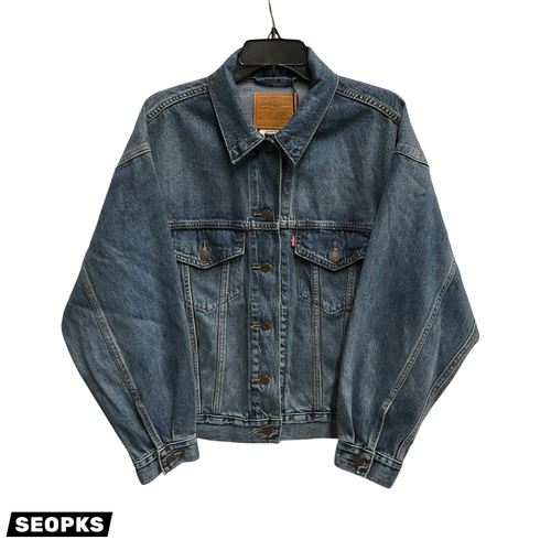 Vist Large View of Product Image Which is Used Levi's Denim Jacket S-4/6
