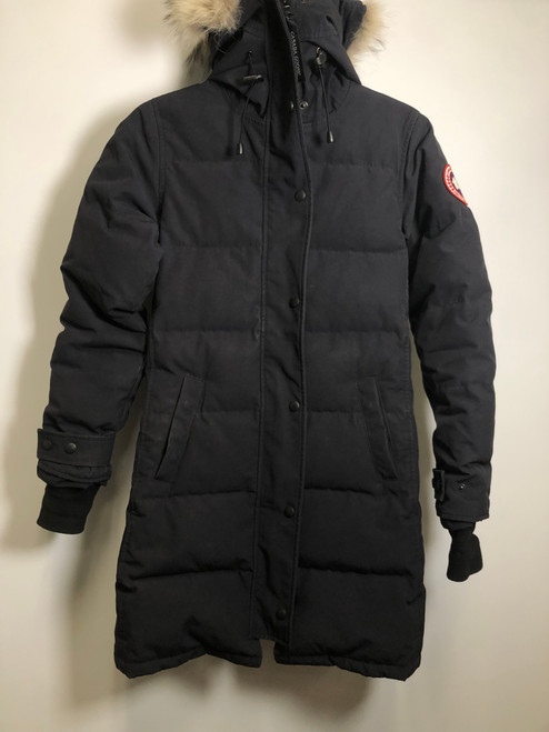 Vist Large View of Product Image Which is Used Canada Goose Long Heavy Coat XXS