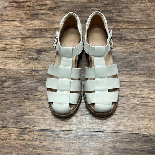 Vist Large View of Product Image Which is Used Dr. Scholls Wedge Sandals 9